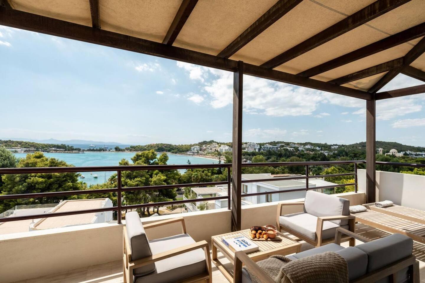 Athens Riviera Bay View Suite By The Olon Zewnętrze zdjęcie